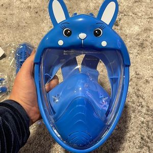 Cartoon Snorkel Blue For Kids NWT